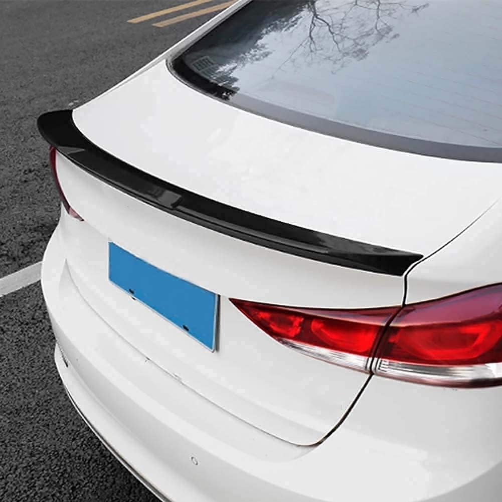 Auto Heckspoiler für Elantra 2017, ABS Kofferraumspoiler Heckflügel Lippe Dach Spoiler Dachspoiler Tuning Dekoration Zubehör,C/Black Auto Heckspoiler für Elantra 2017, ABS Kofferraumspoiler Heckflügel Lippe Dach Spoiler Dachspoiler Tuning Dekoration Zubehör,C/Black von GaRcan
