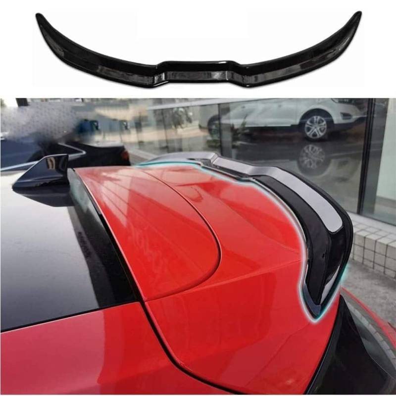 Auto Heckspoiler für Ford Focus ST Hatchback 2019 2020, ABS Kofferraumspoiler Heckflügel Lippe Dach Spoiler Dachspoiler Tuning Dekoration Zubehör von GaRcan