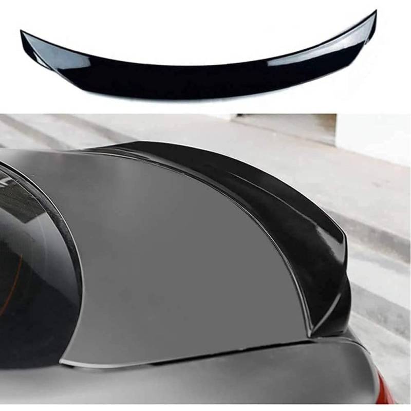 Auto Heckspoiler für Mazda 6 Mazda6 M6 Atenza 2014-2017, ABS Kofferraumspoiler Heckflügel Lippe Dach Spoiler Dachspoiler Tuning Dekoration Zubehör,A/Black von GaRcan