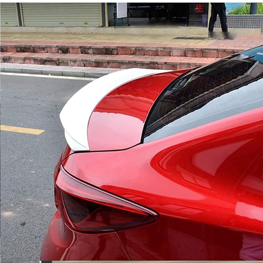 Auto Heckspoiler für Mazda 6 Mazda6 M6 Atenza 2014-2017, ABS Kofferraumspoiler Heckflügel Lippe Dach Spoiler Dachspoiler Tuning Dekoration Zubehör,B/White Auto Heckspoiler für Mazda 6 Mazda6 M6 Atenza 2014-2017, ABS Kofferraumspoiler Heckflügel Lippe Dach Spoiler Dachspoiler Tuning Dekoration Zubehör,B/White von GaRcan
