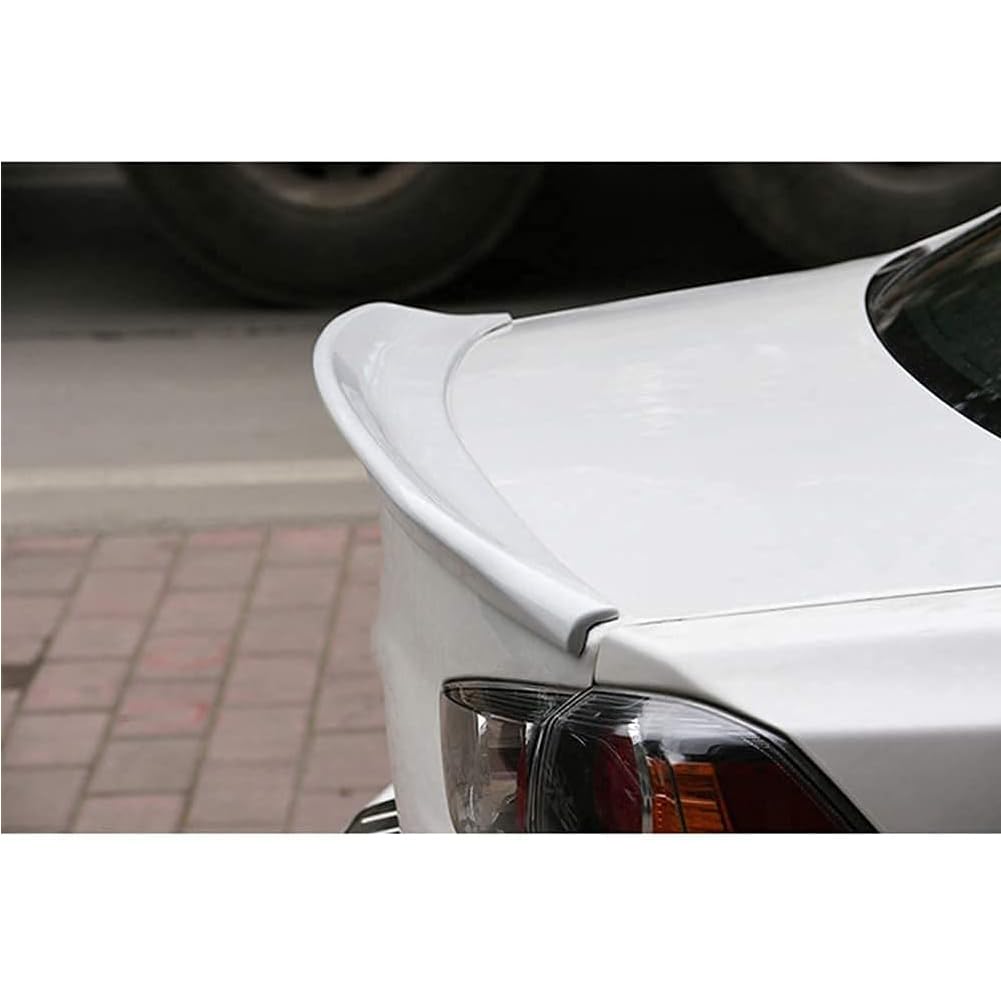 Auto Heckspoiler für Mitsubishi Lancer Ex Evo 2008-2014, ABS Kofferraumspoiler Heckflügel Lippe Dach Spoiler Dachspoiler Tuning Dekoration Zubehör,B/White Auto Heckspoiler für Mitsubishi Lancer Ex Evo 2008-2014, ABS Kofferraumspoiler Heckflügel Lippe Dach Spoiler Dachspoiler Tuning Dekoration Zubehör,B/White von GaRcan