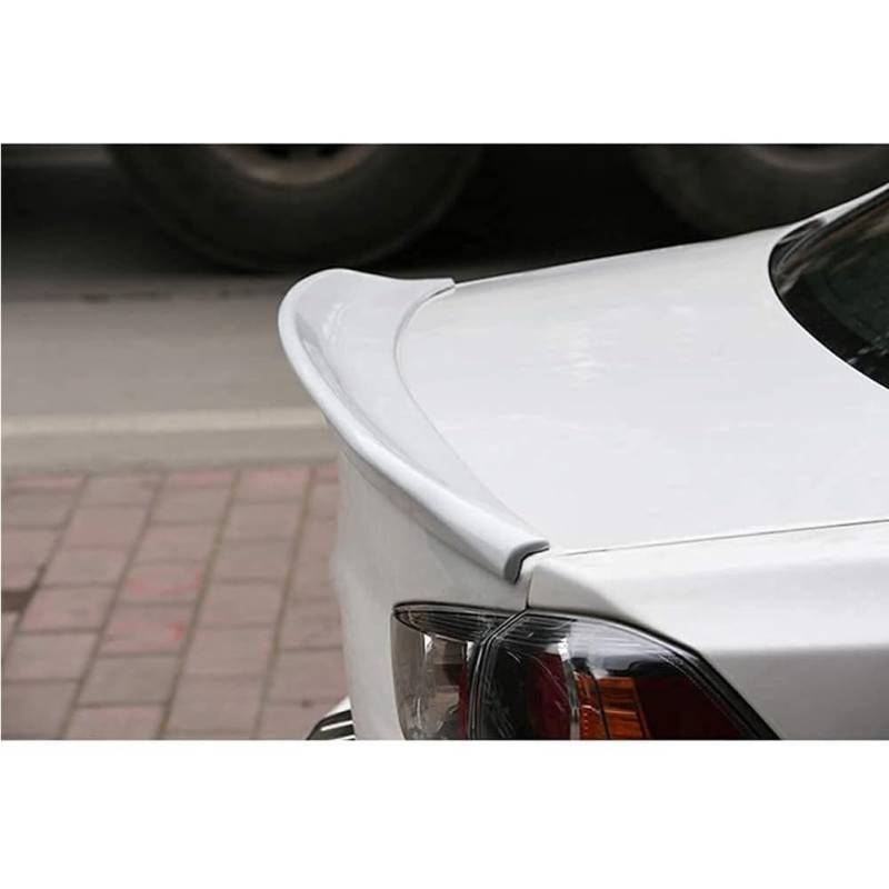Auto Heckspoiler für Mitsubishi Lancer Ex Evo 2008-2014, ABS Kofferraumspoiler Heckflügel Lippe Dach Spoiler Dachspoiler Tuning Dekoration Zubehör,B/White von GaRcan