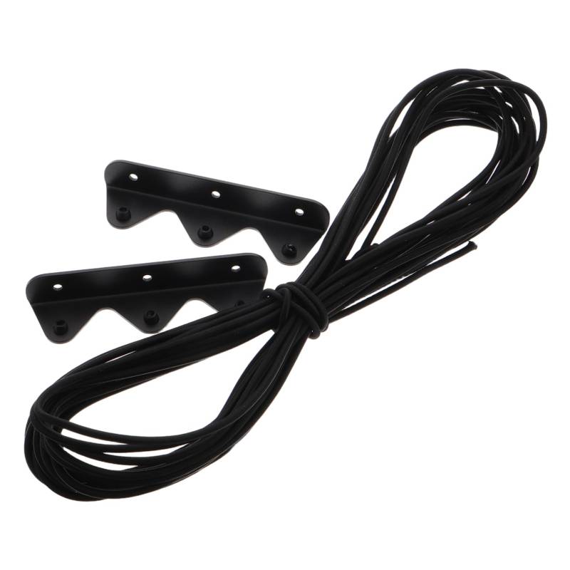 Gadpiparty 1 Set Zubehör Stabilisator Küchenzubehör Pontonbootzubehör Alltagsgegenstände Elastische Gurte Anti Fall Gurte Wohnmobilzubehör Schwarzes Seil von Gadpiparty