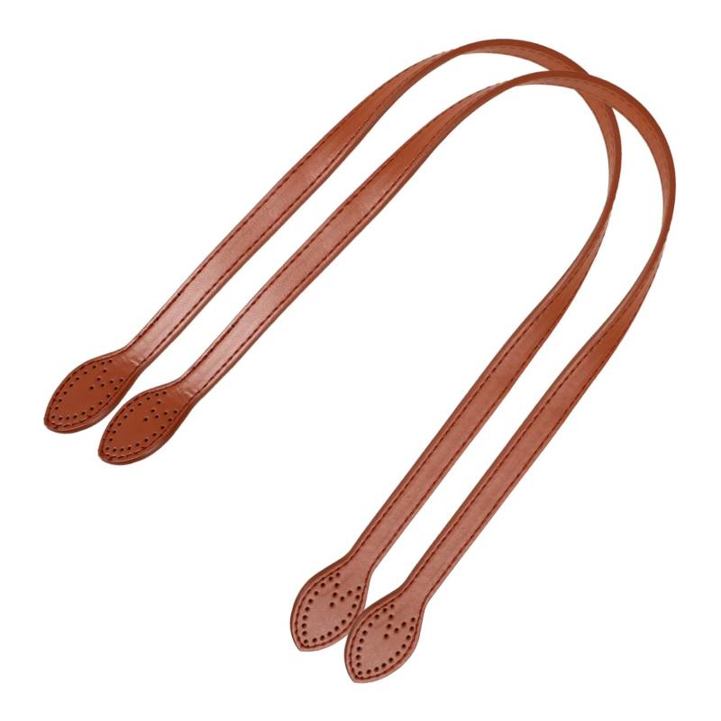 Gadpiparty 2Stücke Imitation Lederbeutelgriffe Haltbare Handtaschengriffe Für DIY Handtaschen Riemen Für Clutches Und Geldbörsen Stilvoller Taschenriemen Sandfarbenem Design von Gadpiparty