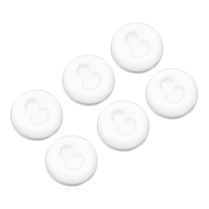 Gadpiparty 6Stücke Türknopf Wandschild Selbstklebend Transparent Schützt Wände Stößen Einfach Zu Installieren Und Langlebig Für Türgriffe Und Möbel von Gadpiparty