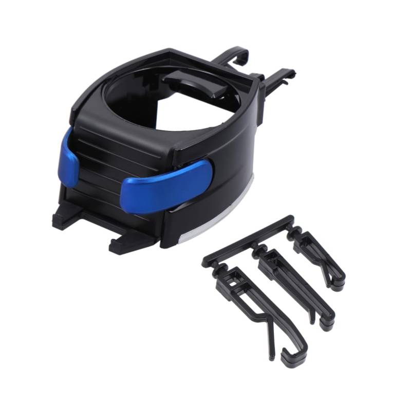 Gadpiparty handyhalter Auto montiert drehbar rostfrei Luftauslass-Wasserbecherhalter Getränkehalter Klimaanlage Blue von Gadpiparty