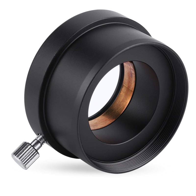Gaeirt 2 Zoll Bis 1 adapter reduzierung 2 1 25 zoll 25 Zoll Teleskop-Okularadapter, Teleskop-Okular-Verlängerungsrohr mit Kompressionsring Telescope Accessories von Gaeirt
