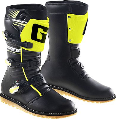 Gaerne Balance Classic S23, Stiefel - Schwarz/Gelb - 49 EU von Gaerne