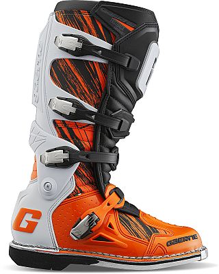 Gaerne Fastback Endurance S23, Stiefel - Orange/Weiß/Schwarz - 44 EU von Gaerne