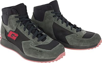Gaerne G.Rue, Schuhe wasserdicht - Dunkelgrau/Rot - 45 EU von Gaerne