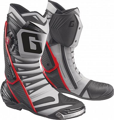 Gaerne GP-1 Evo, Stiefel - Hellgrau/Schwarz/Rot - 44 EU Gaerne GP-1 Evo, Stiefel - Hellgrau/Schwarz/Rot - 44 EU von Gaerne