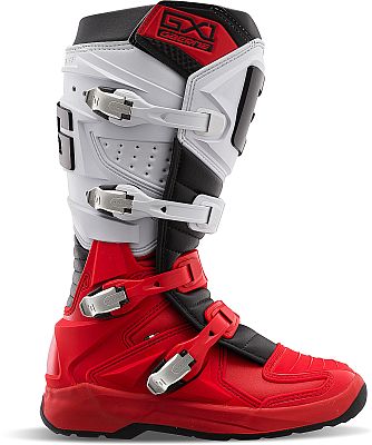 Gaerne GX-1 Evo S24, Stiefel - Rot/Weiß/Schwarz - 45 EU von Gaerne