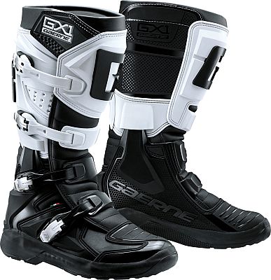 Gaerne GX-1 Evo S24, Stiefel - Weiß/Schwarz - 43 EU von Gaerne