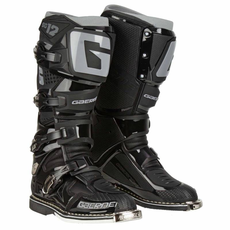 Gaerne Motocross-Stiefel SG 12 Schwarz Gr. 43 von Gaerne