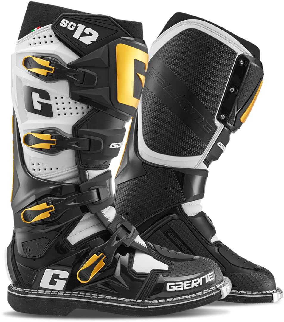 Gaerne Motocross-Stiefel SG 12 Schwarz Gr. 44 Gaerne Motocross-Stiefel SG 12 Schwarz Gr. 44 von Gaerne
