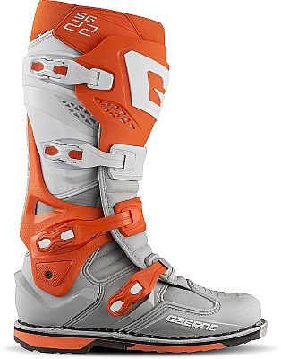 Gaerne SG-22, Stiefel - Orange/Weiß/Grau - 43 EU von Gaerne