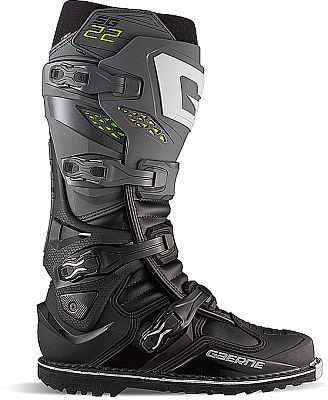 Gaerne SG-22 Gore-Tex, Stiefel wasserdicht - Dunkelgrau/Schwarz - 44 EU von Gaerne