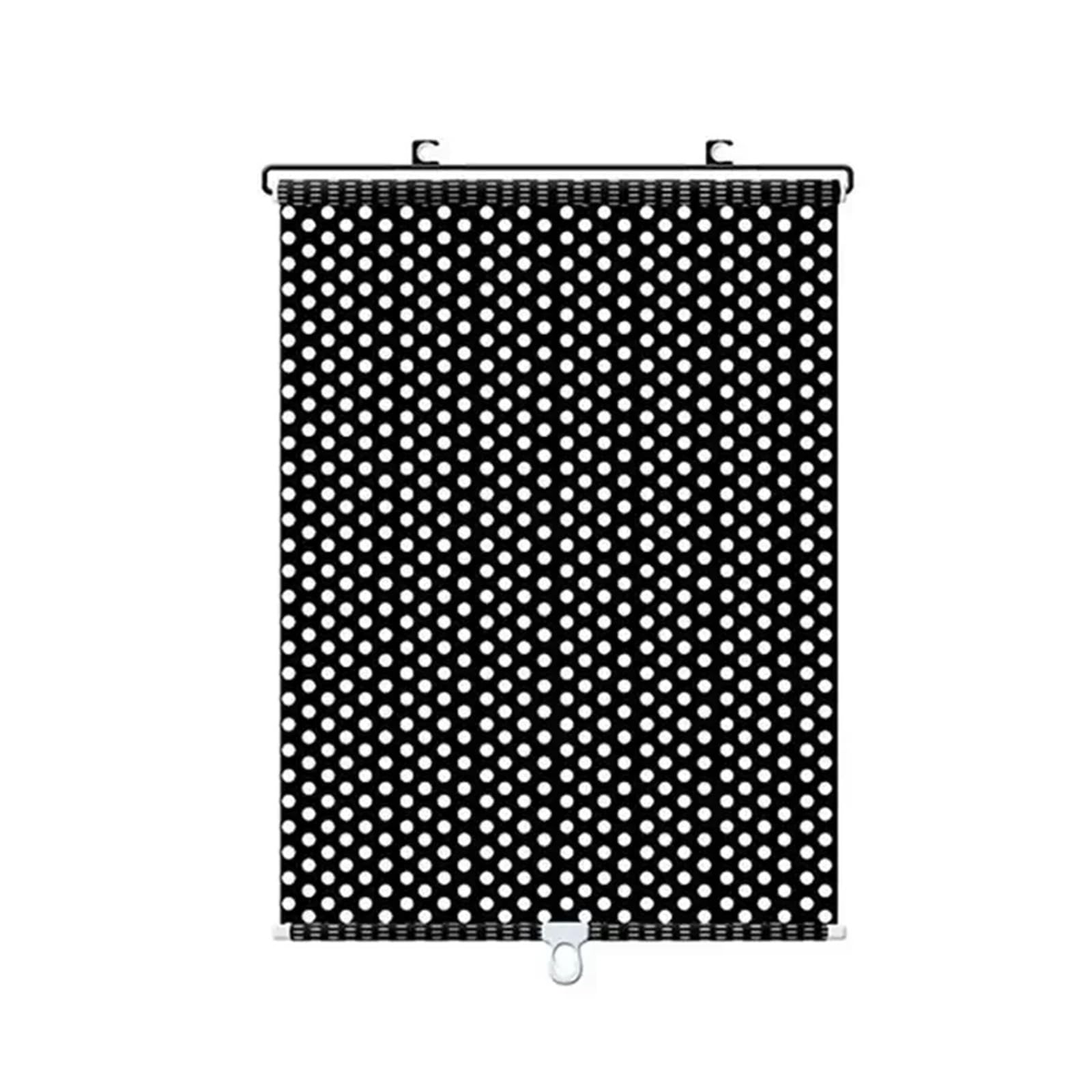 Einziehbarer Sonnenschutzvorhang fürs Auto, Sonnenschutz und wärmeisolierende Seitenfenstervorhänge, Vorhänge for Sonnenschutz-Blockierwerkzeuge(40X45cm) von Gakmjhgf