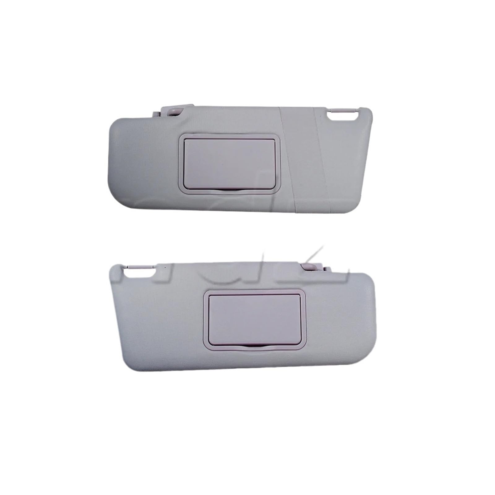 Kompatibel mit FIAT Panda, 169 MK2 2003–2011, Sonnenblende Links oder rechts, mit Spiegel und Tasche, 735362729, 735362730(Left and Right) von Gakmjhgf