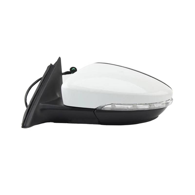 Kompatibel mit Passat, CC 2008 2009 2010 2011 2012 2013 2014–2018. Auto-Blinker mit 9 oder 13 Drähten, Seitenspiegelbaugruppe(White 13 wire Left) von Gakmjhgf