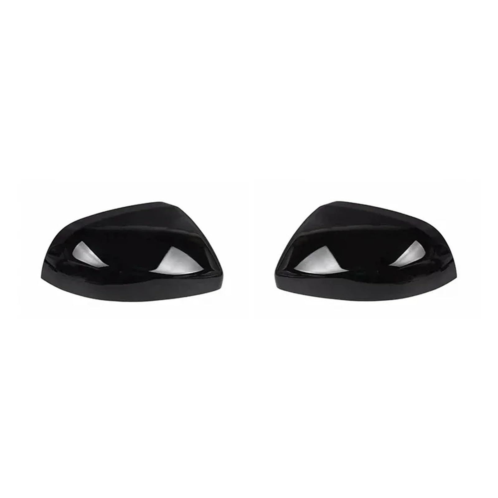 Rear Mirror Cover/Frame Turn Signal Light、 Bottom Lower 、Compatible For Benz、 V Class Vito W447 2016 2017 2018 2019 2020 2021-2023(Black no hole LR) von Gakmjhgf