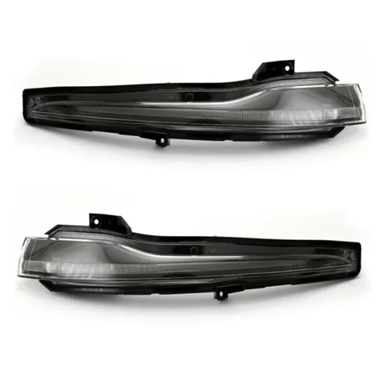Rear Mirror Cover/Frame Turn Signal Light、 Bottom Lower 、Compatible For Benz、 V Class Vito W447 2016 2017 2018 2019 2020 2021-2023(Light Black LR) von Gakmjhgf