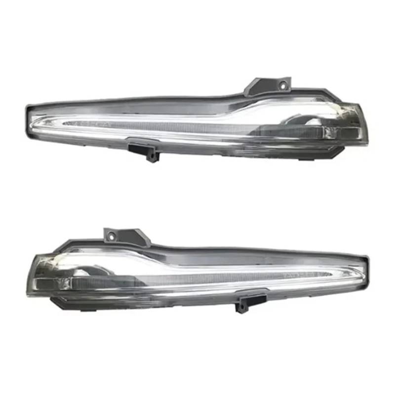 Rear Mirror Cover/Frame Turn Signal Light、 Bottom Lower 、Compatible For Benz、 V Class Vito W447 2016 2017 2018 2019 2020 2021-2023(Light White LR) von Gakmjhgf