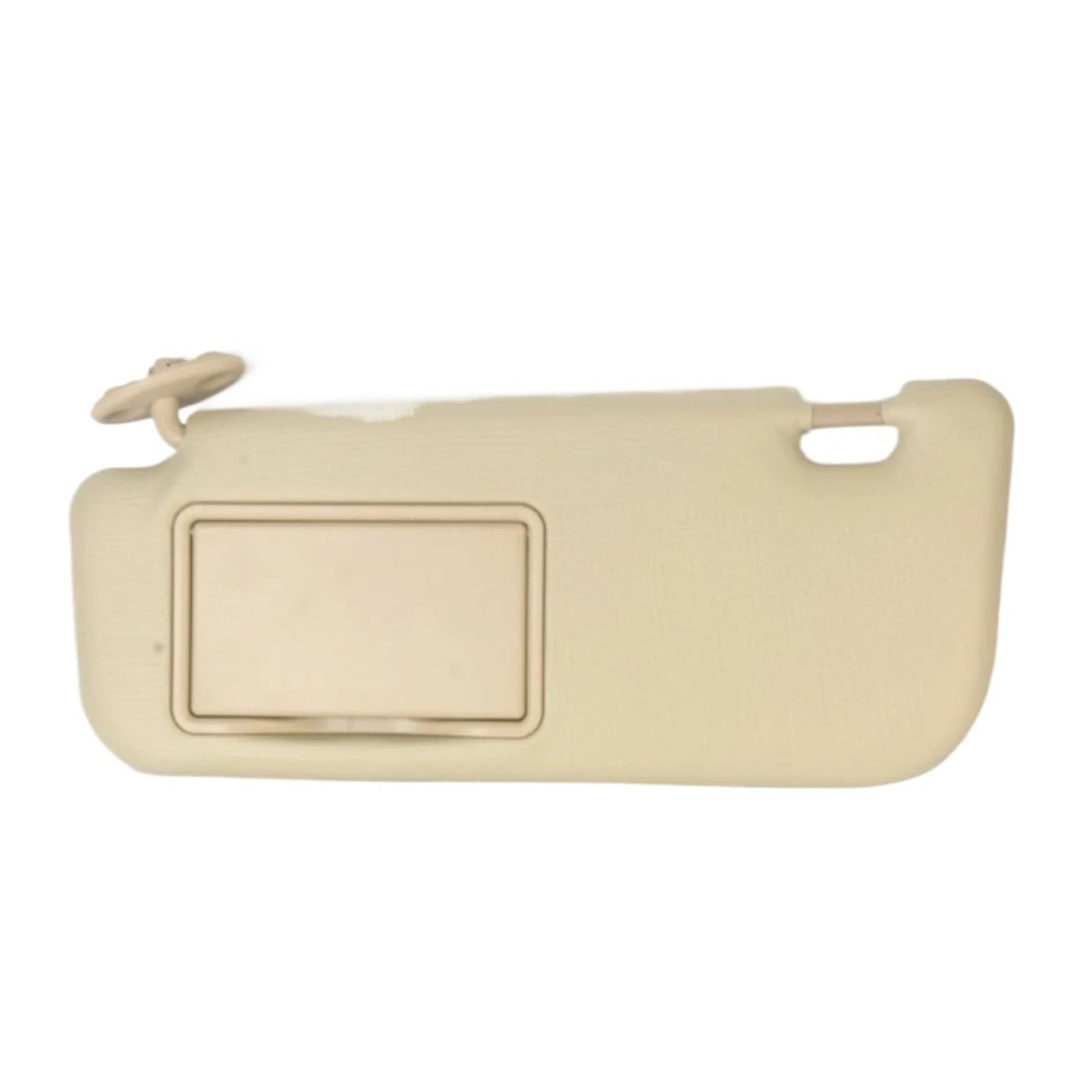 Sonnenblende vorne Links/rechts im Auto, Sonnenblende mit Make-up-Spiegel-Ersatz, kompatibel mit Corolla, E160 E170 2014 2015 2016 2017(Beige Left) von Gakmjhgf