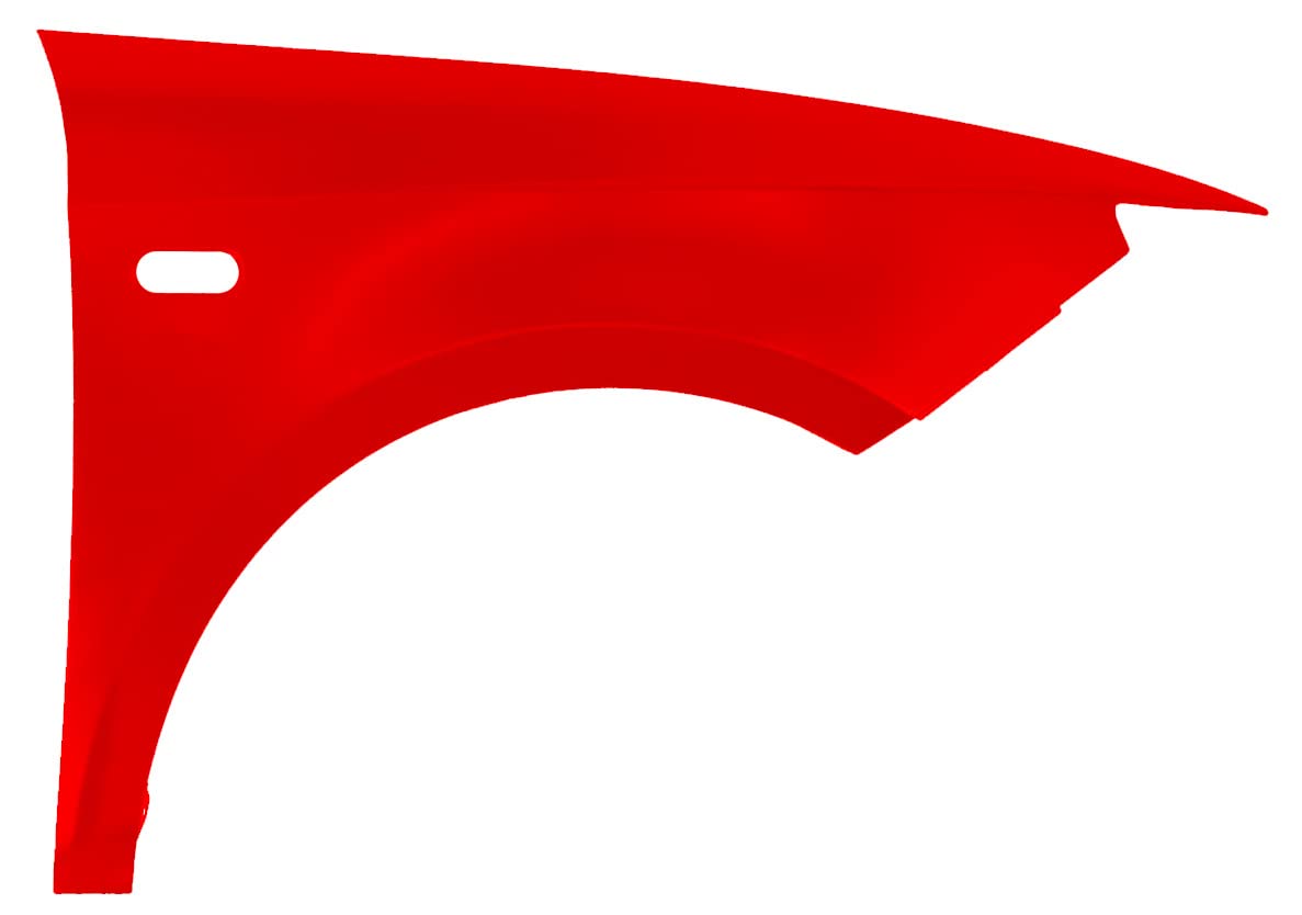Kotflügel kompatibel für Seat Ibiza (6J - IV 4. Generation) LS3H Rechts Rot Vorderseite lackiert von Gal Industrial