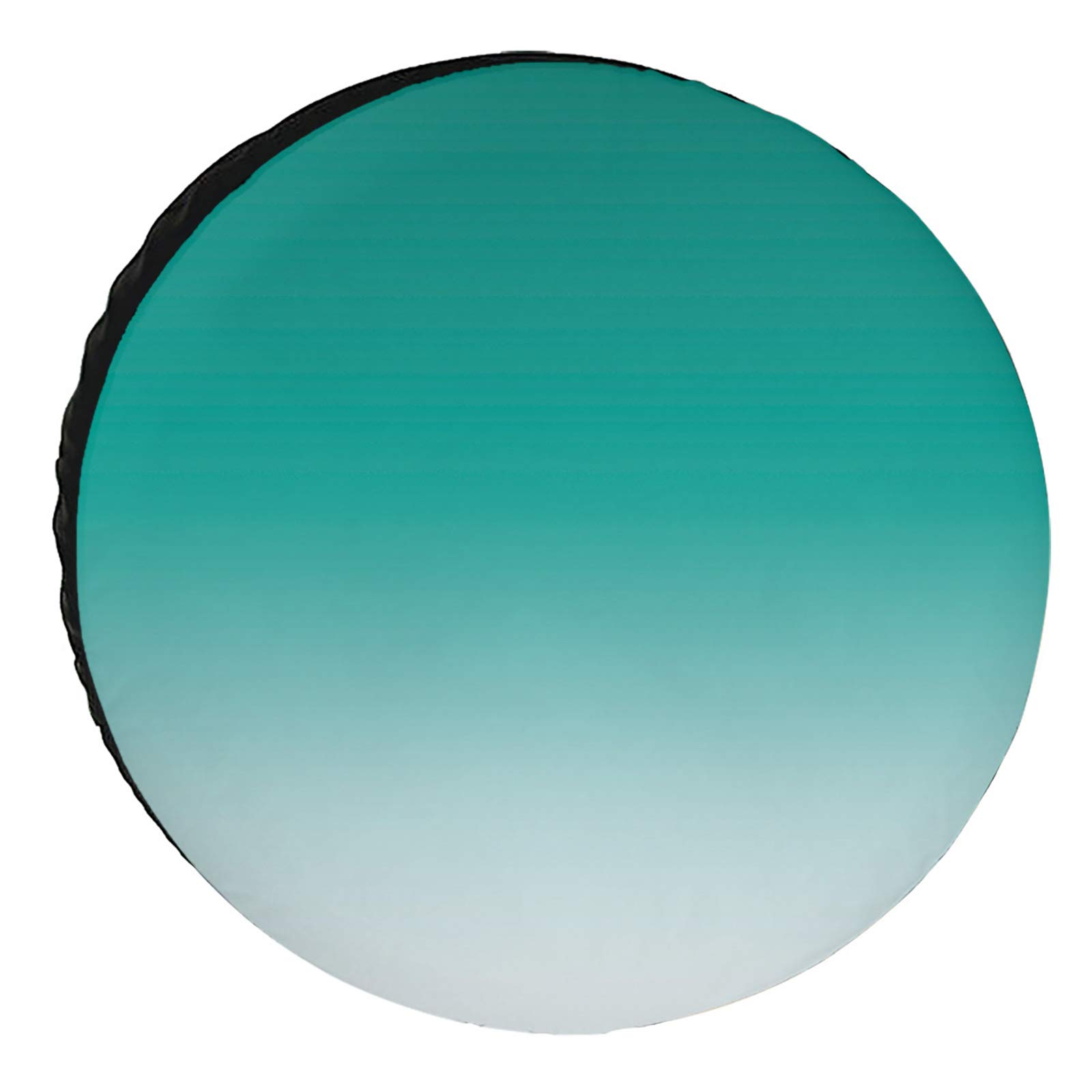 Reserveradabdeckung, 38,1 cm, Ombre, Türkis, Weiß, Universal-Reifenschutz, wasserdicht/staubdicht, Reifenabdeckungen, Automobilzubehör, passend für Wohnmobil, SUV, Anhänger, Fahrzeuge Reserveradabdeckung, 38,1 cm, Ombre, Türkis, Weiß, Universal-Reifenschutz, wasserdicht/staubdicht, Reifenabdeckungen, Automobilzubehör, passend für Wohnmobil, SUV, Anhänger, Fahrzeuge von Gambo