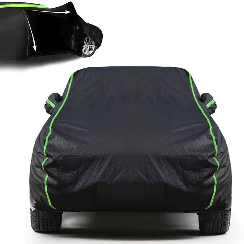 Abdeckplane Auto für den Außenbereich für 𝖬𝖾𝗋𝖼𝖾𝖽𝖾𝗌-𝖡𝖾𝗇𝗓 GLA 200, Autoschutzhülle Auto Plane Abdeckung Outdoor Vollgarage Autoplanen Garagen UV-Schutz Wetterfeste Staubdicht(Black) von Gaoxianglin