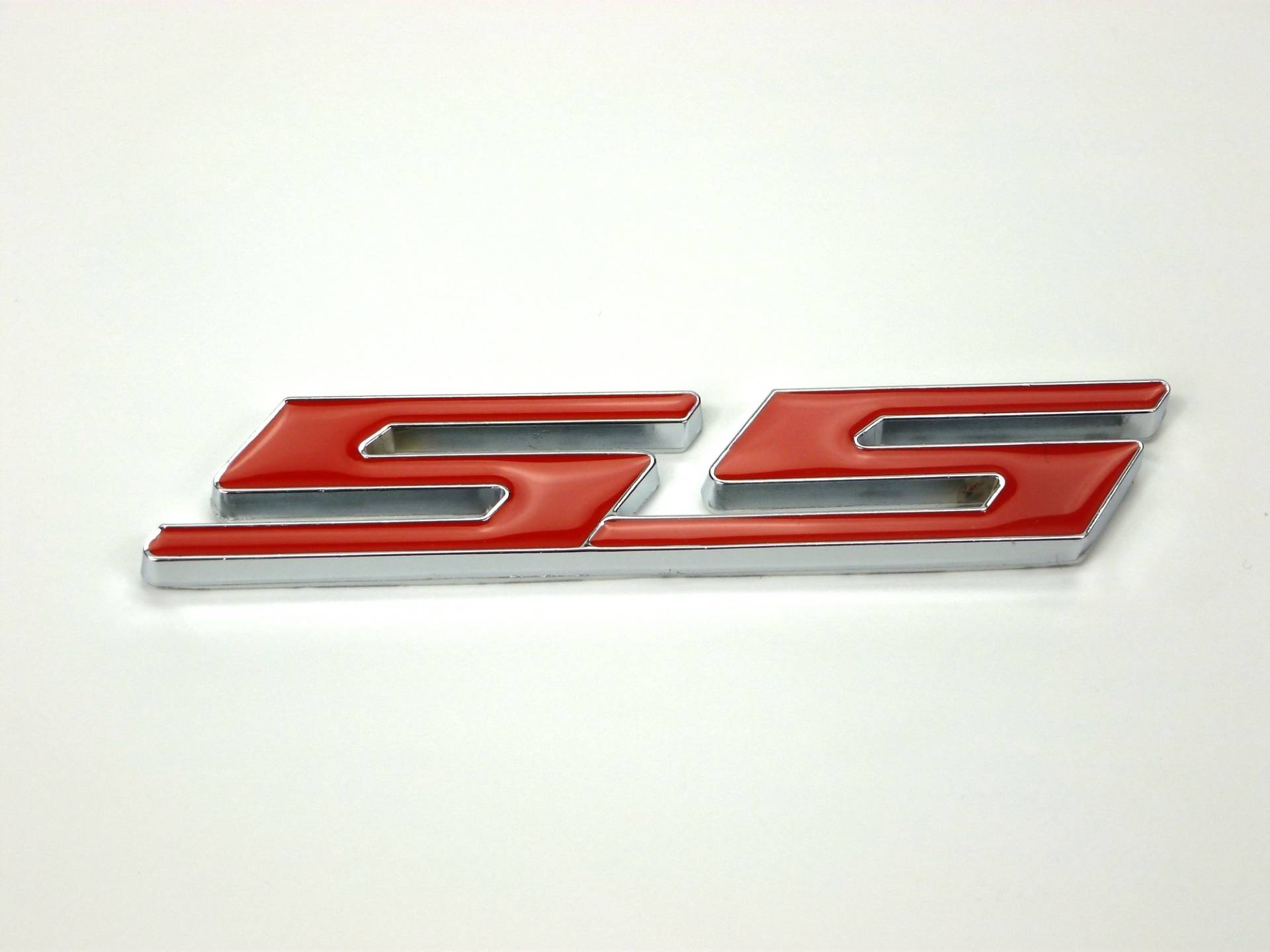 Garage-SixtySix Metall Emblem Aufkleber Supersport SS Rot von Garage-SixtySix