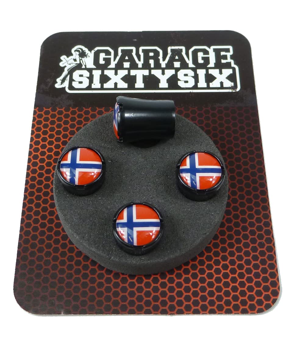 Garage-SixtySix Ventilkappen Norwegen Modell Milwaukee Schwarz von Garage-SixtySix