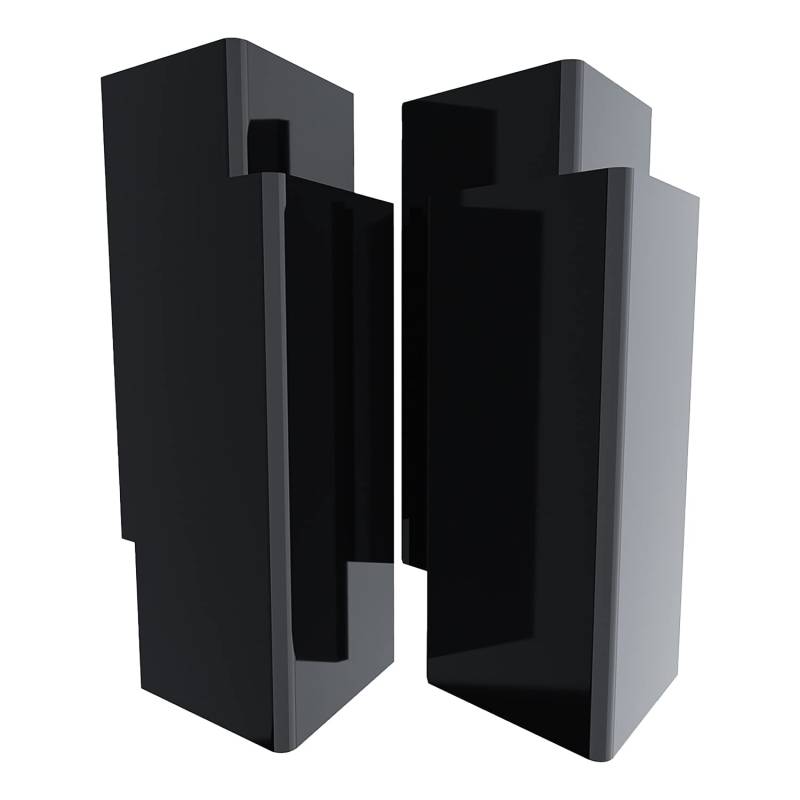 Garage Smith GWP07 Garagenwandschutz aus Schaumstoff für Parkgaragen – Wandkantenschutz – Wandkantenschutz – Wandkantenschutz und Stoßstangenschutz (4 Stück, schwarz) von Garage Smith