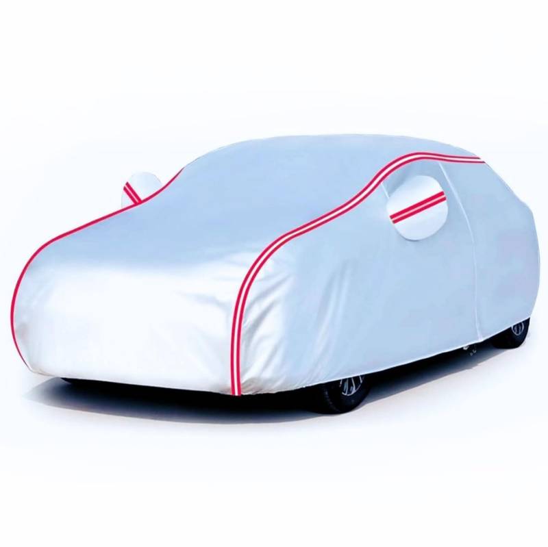 Auto Abdeckplane Stoff für Mercedes-Benz C-Klasse Coupe C204 2011-2015 Coupe, Silber Car Cover Autoabdeckung Outdoor Autogarage Sommer Benutzt, Atmungsaktiv Abdeckung Auto von Garautoor