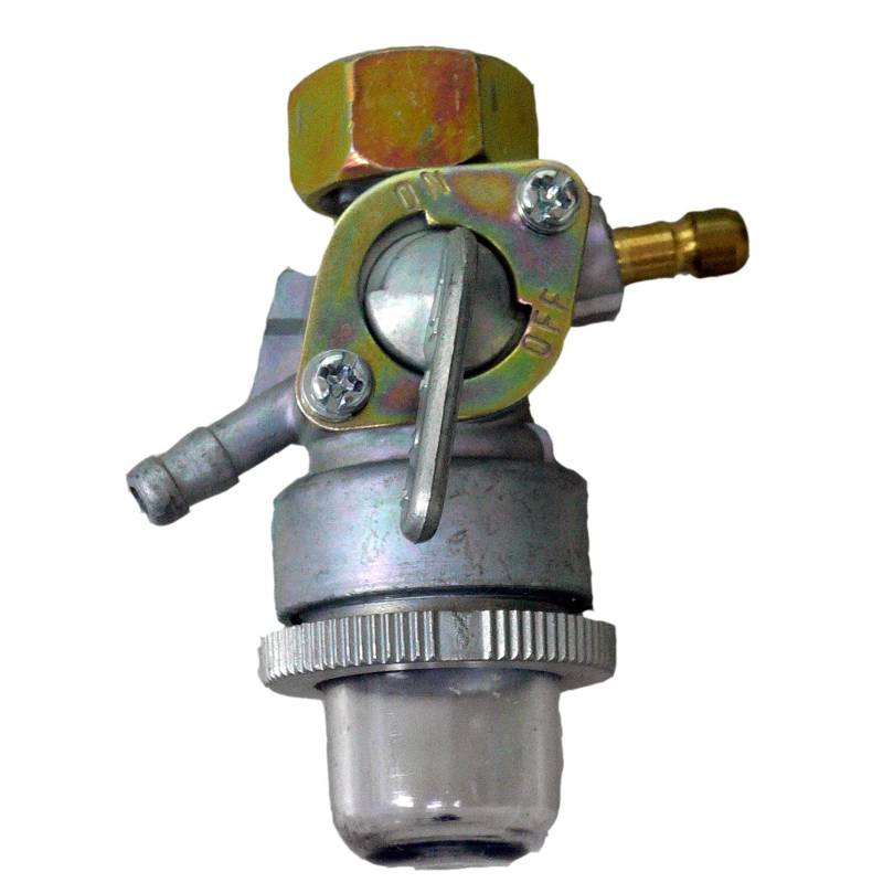 GardenPal Benzinhahn für Honda G-Serie Power Equipment (G100, G150, G200, G300, G400, E4500, ED1000, EG1000, ES4500, F500), Metall, Universell, Benzintank, 82799031 von GardenPal