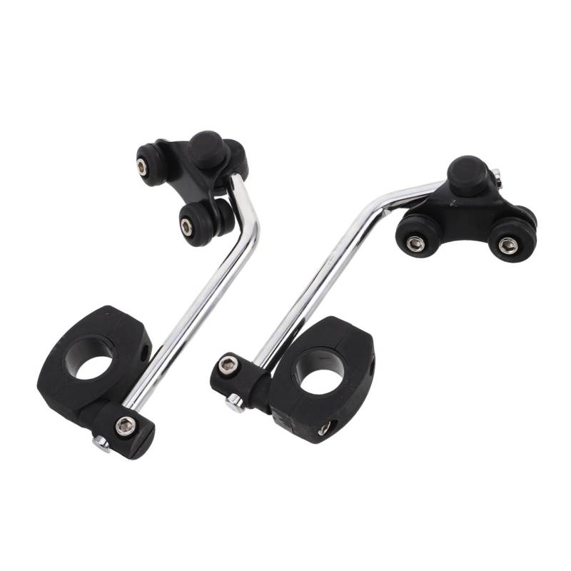 Garneck 1 Paar Motorrad Windschutzscheibenhalterung Modifizierte Halterung Motorrad Windschutzscheibenhalterung Modifizierte Windschutzscheibenhalterung Windschutzscheibenhalterung von Garneck