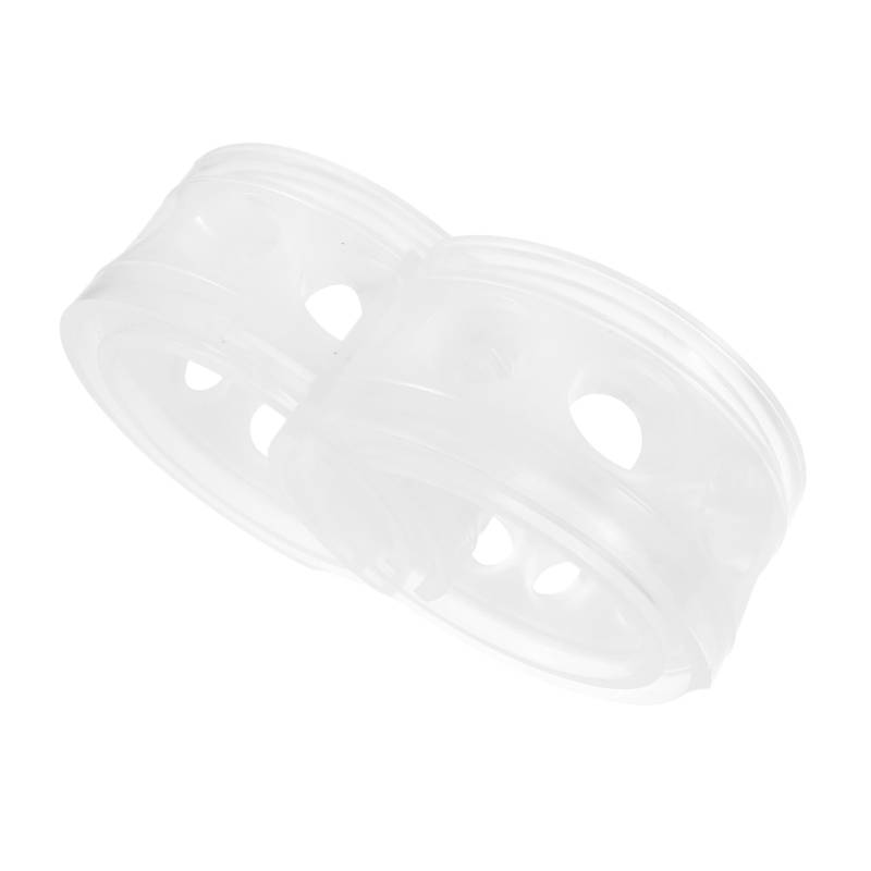 Garneck 1 Paar Schraubenfederdämpfer Stoßdämpfer Vorne Und Hinten Stoßdämpfer Abstandshalter Stoßdämpfer Vorne Kfz Ersatzstoßdämpfer Auto Stoßdämpfungswerkzeug Pvc Transparent von Garneck