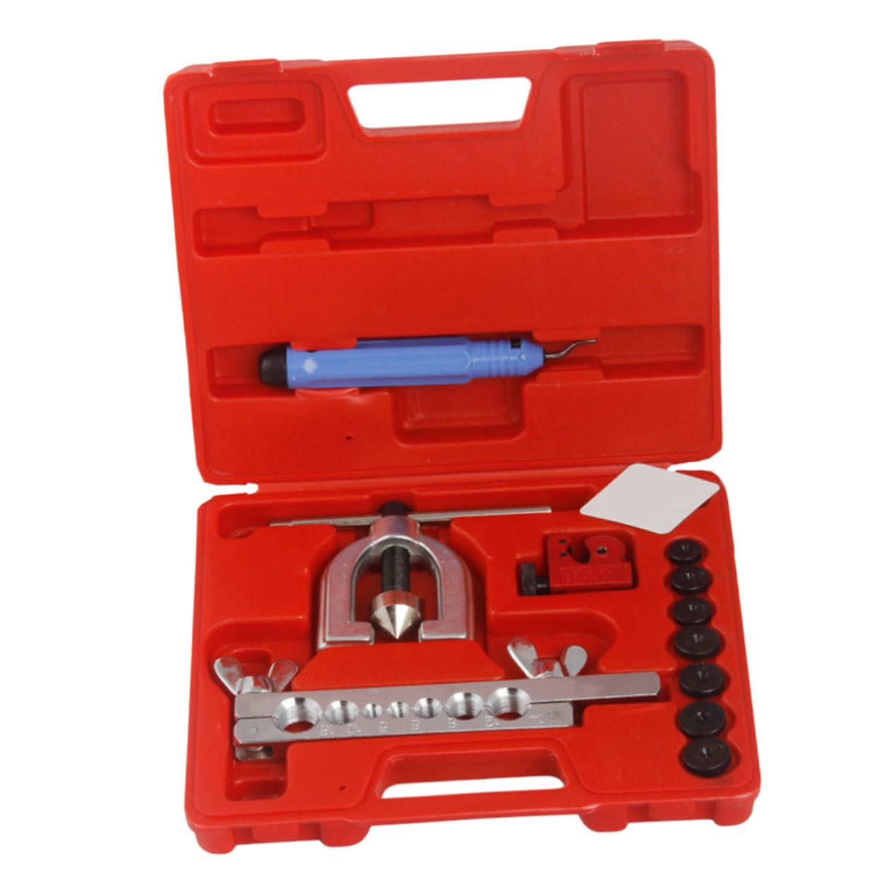 Garneck 1 Satz Expander Werkzeug Zum Aufweiten Von Rohren Flare-Tool Doppel-bördelwerkzeugsatz Rohrwerkzeuge Aus Messing Bremsleitungsrohrschneider Doppel-bördelsatz Garneck 1 Satz Expander Werkzeug Zum Aufweiten Von Rohren Flare-Tool Doppel-bördelwerkzeugsatz Rohrwerkzeuge Aus Messing Bremsleitungsrohrschneider Doppel-bördelsatz von Garneck