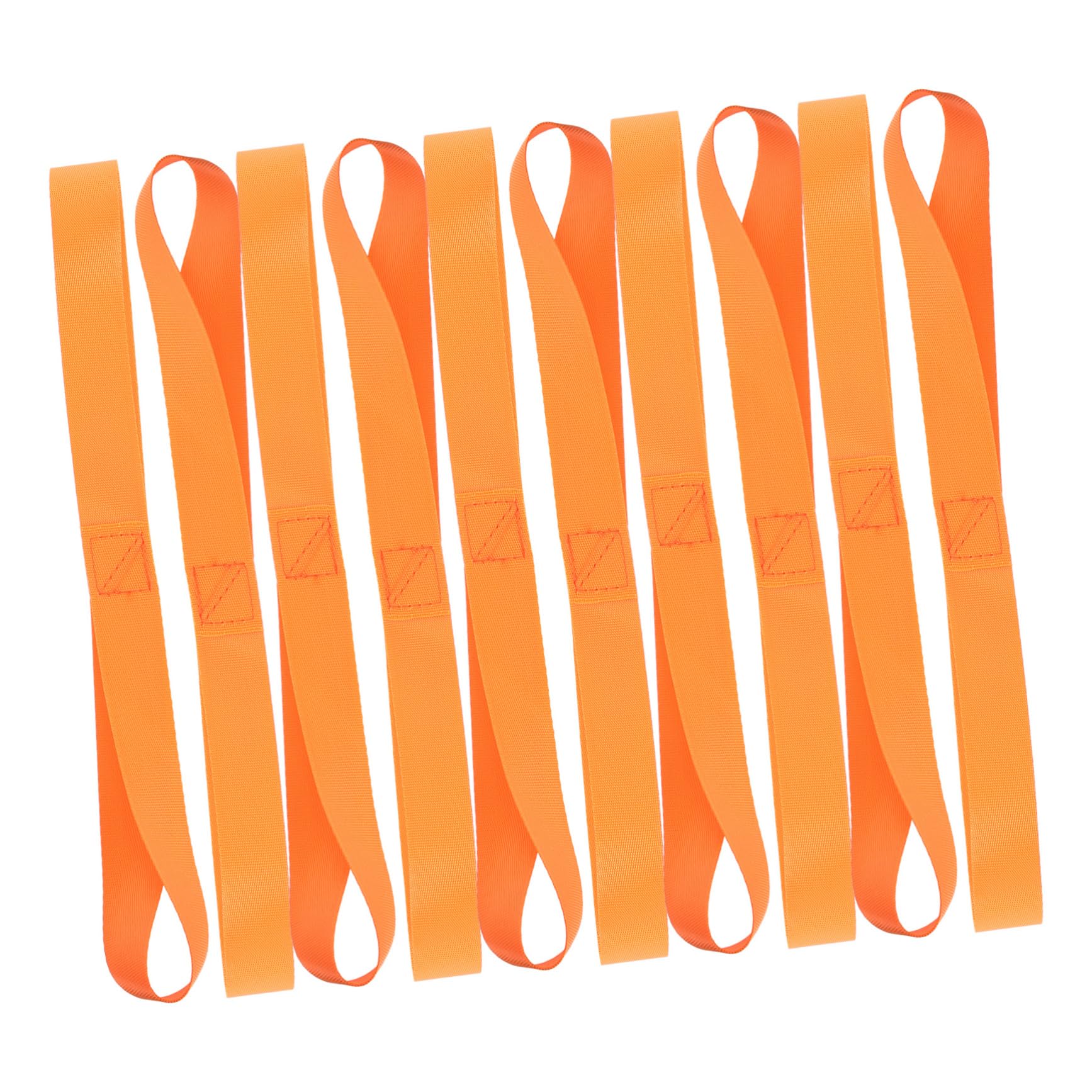 Garneck 10 Stück Bindeseil Motorrad-spanngurte Mit Weicher Schlaufe Befestigungsschlaufen Motorradgepäckbänder Utv-spanngurte Anhänger-krawattenschlaufe Polyester Orange Garneck 10 Stück Bindeseil Motorrad-spanngurte Mit Weicher Schlaufe Befestigungsschlaufen Motorradgepäckbänder Utv-spanngurte Anhänger-krawattenschlaufe Polyester Orange von Garneck