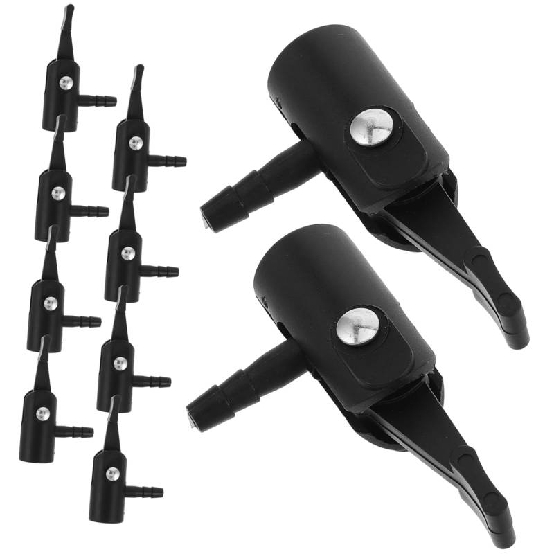 Garneck 10 Teiliger Gasdüsenadapter Reifenfutter Luftkompressor Aufsätze Für Reifen Verriegelung Aufpumpen Luftfutter Reifenfüllschlauch Adapter Futtertyp Aufblasdüse von Garneck