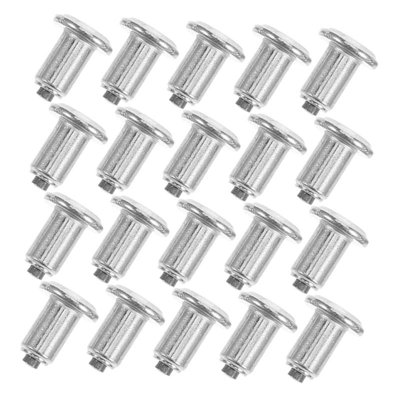 Garneck 100 Stück Reifenbolzenschrauben Reifenspikes Für Und Schnee Reifenspikes Auto Reifennagel Reifenpannen Spikes Für Winterreifen Spikes Für Reifen Silver Metall von Garneck