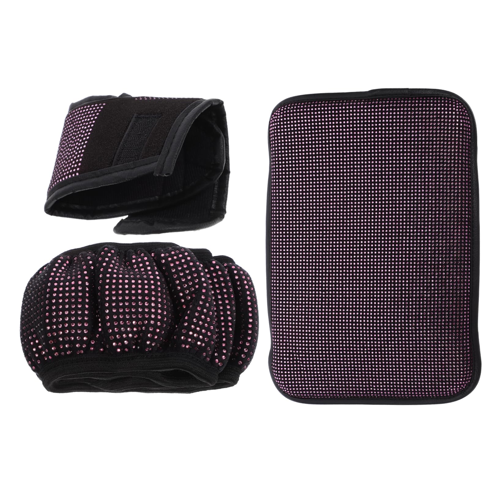 Garneck 1Satz Auto Lenkradabdeckung Set für Bling Zubehör mit Strass für Schalthebel und Armlehne Einfacher Einbau Elegantes Design Passt für Fahrzeuge Garneck 1Satz Auto Lenkradabdeckung Set für Bling Zubehör mit Strass für Schalthebel und Armlehne Einfacher Einbau Elegantes Design Passt für Fahrzeuge von Garneck