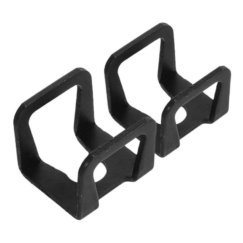 Garneck 2 Stück Jack-ölpumpenclip Wagenheberklemmen Fürs Auto Teile des Wagenheberclips Wagenheber-Clip Black Metall von Garneck
