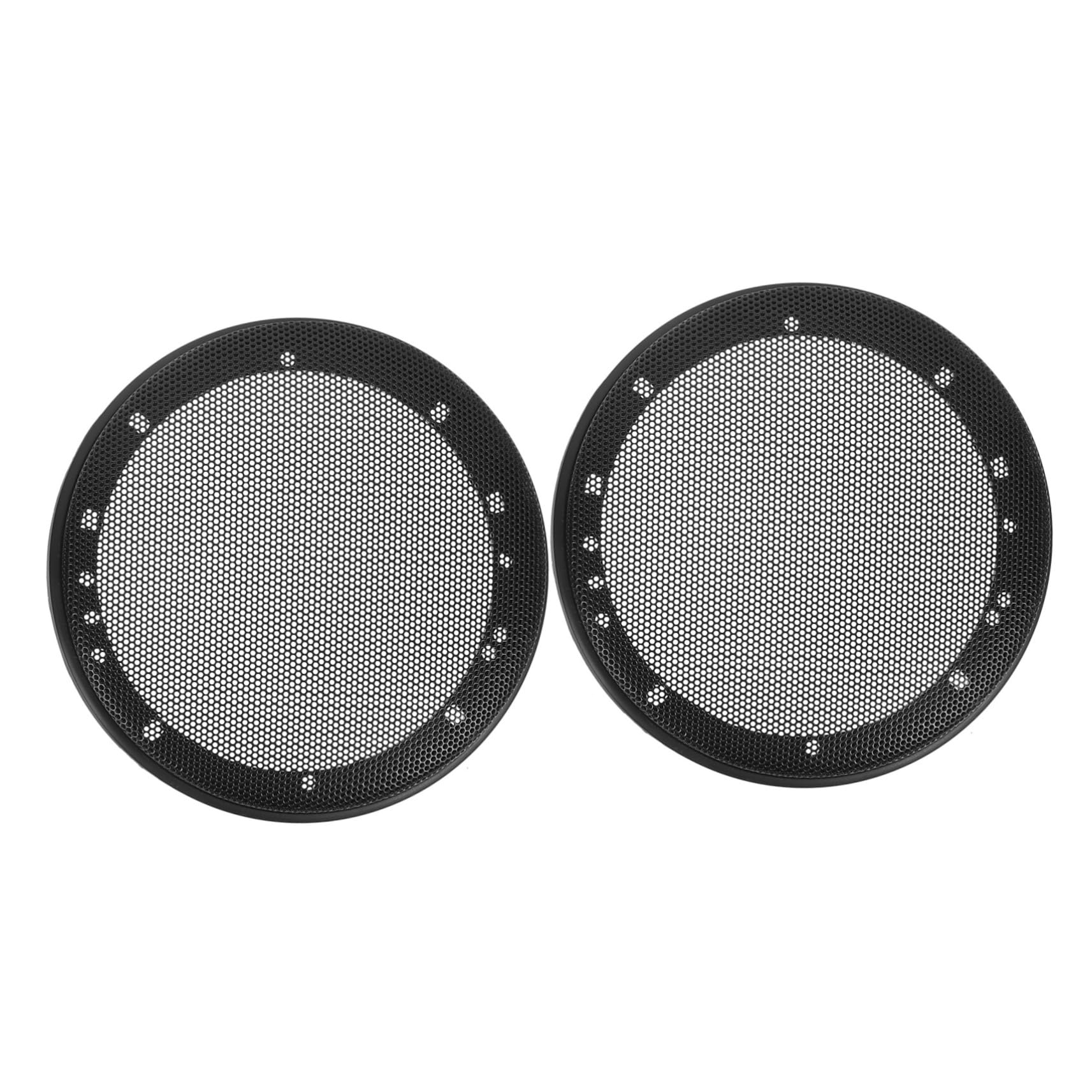 Garneck 2 Stück Lautsprechergitter Subwoofer Auto Mesh-Lautsprecherabdeckung Auto-Subwoofer Grill subwoofer modifikation netzabdeckungen Lautsprecherzubehör Eisennetz Black Garneck 2 Stück Lautsprechergitter Subwoofer Auto Mesh-Lautsprecherabdeckung Auto-Subwoofer Grill subwoofer modifikation netzabdeckungen Lautsprecherzubehör Eisennetz Black von Garneck
