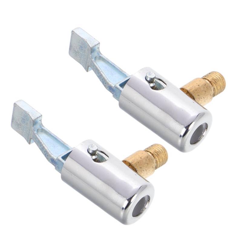 Garneck 2 Stück Luftpumpenanschluss Spannfutter Für Luftkompressoren Schrauben Sie Den Reifen -Chuck An Clip on Tyre Air Chuck Luftfutter Für Reifenfüller Luftschlauchadapter Zinklegierung von Garneck