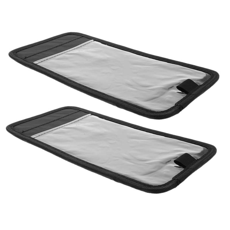Garneck 2 Stück Warnschild Für Behinderungen Im Auto Führerscheinkartenhalter Fürs Auto CD Halter Fürs Visier Sonnenbrille Visierclip Fürs Auto Handicap Tag Halter Fürs Auto von Garneck