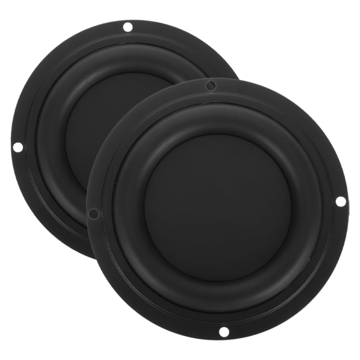 Garneck 2 Stücke Bass Kühlerhorn Subwoofer-Membranmembran Reparatur von Lautsprechervibrationen Ersatzmembranfolie DIY-Lautsprecherreparatur Bass-Vibrationsmembran Gummi Schwarz Garneck 2 Stücke Bass Kühlerhorn Subwoofer-Membranmembran Reparatur von Lautsprechervibrationen Ersatzmembranfolie DIY-Lautsprecherreparatur Bass-Vibrationsmembran Gummi Schwarz von Garneck