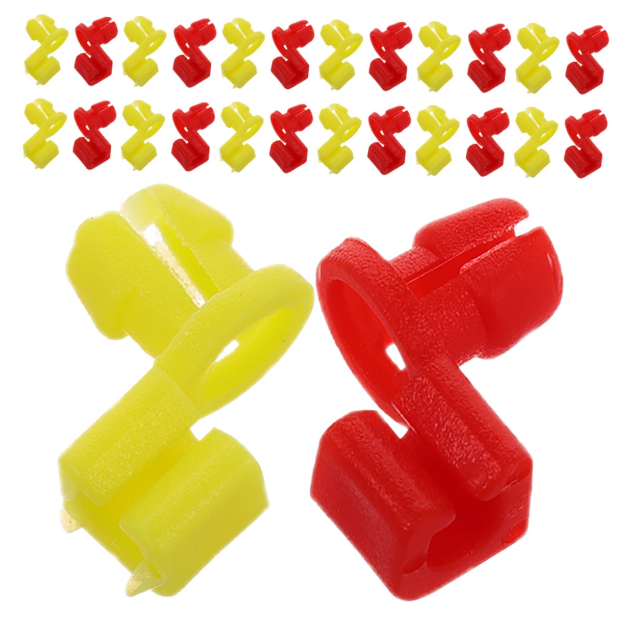 Garneck 20 Sätze Türschloss Griffclip Schnappverschlüsse mit Verriegelung Austausch des Heckklappengriffstangenclips Stangenhalteklammern Halteclip für den Heckklappengriff Plastik Garneck 20 Sätze Türschloss Griffclip Schnappverschlüsse mit Verriegelung Austausch des Heckklappengriffstangenclips Stangenhalteklammern Halteclip für den Heckklappengriff Plastik von Garneck