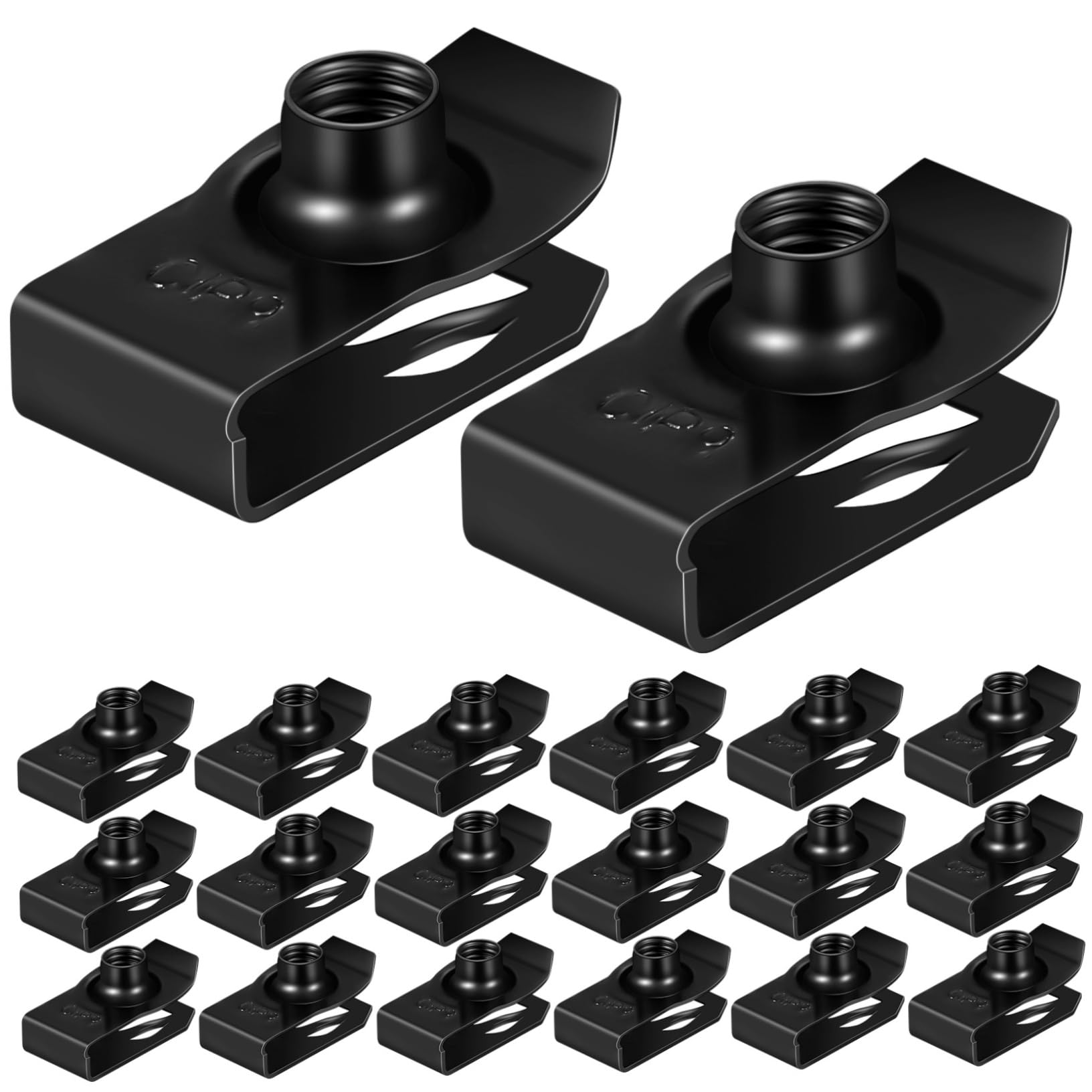 Garneck 20 Stück CAR Reparing Clip Automobil Stoßstange Clips Nussclip u Clipmutter Autokörperbefestigungselement Kfz-Clip Autobefestigungsklammern Befestigungsclip Eisen Schwarz Garneck 20 Stück CAR Reparing Clip Automobil Stoßstange Clips Nussclip u Clipmutter Autokörperbefestigungselement Kfz-Clip Autobefestigungsklammern Befestigungsclip Eisen Schwarz von Garneck